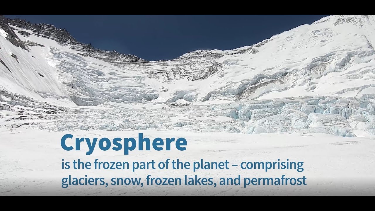 What is the cryosphere?