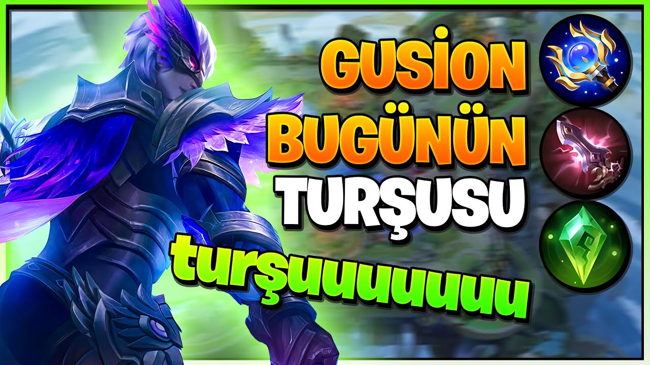 BENİM GUSION 'UN BUG&Uuml;N BİRAZ TURŞULUĞU &Uuml;ZERİNDE