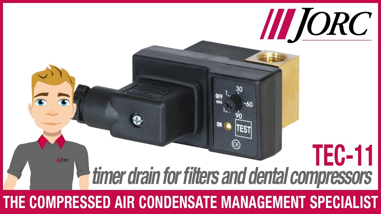 TEC-11 | Timer drain for filters and dental compressors