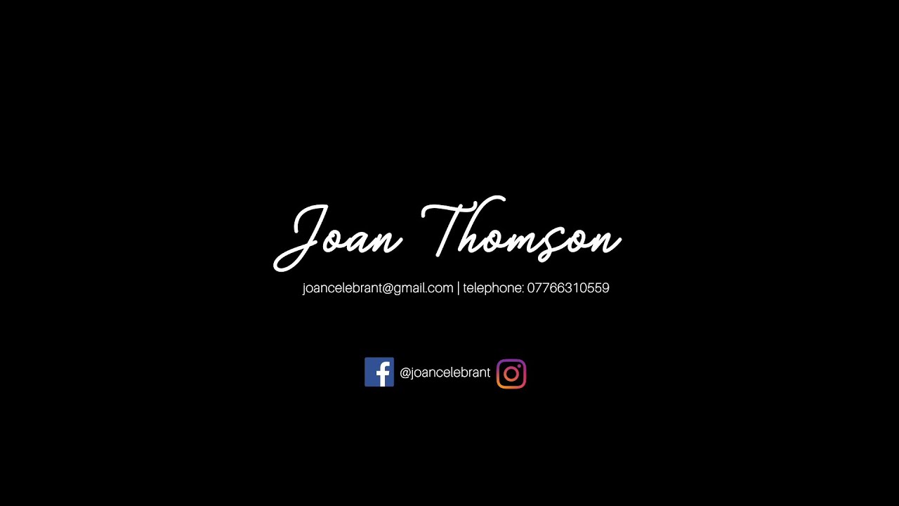Joan Thomson Humanist Celebrant