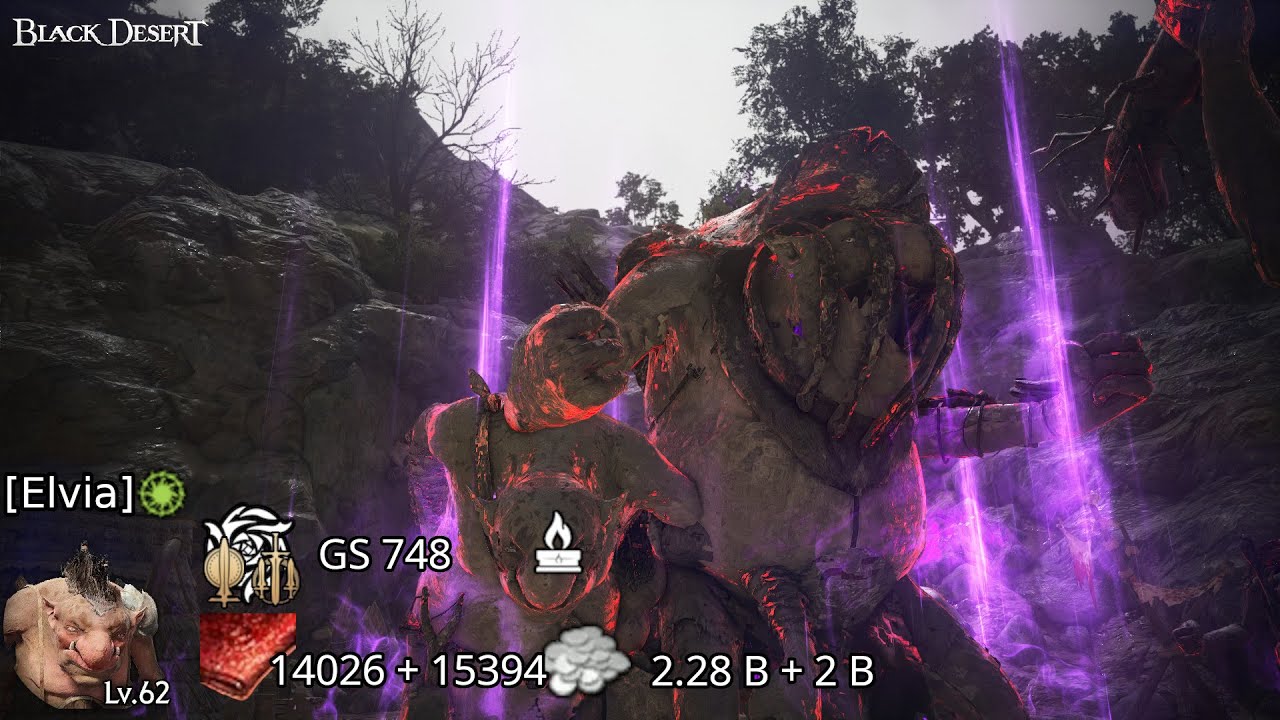 BDO - Troll Habitat / Quint Hill - Dark Knight Succession & Awakening - 2.28 B & 2 B (No Comm)