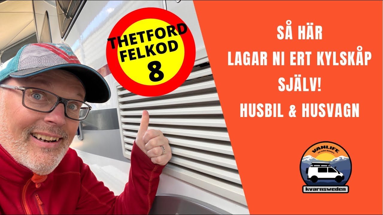 Gör så här! När ni reparerar ert #thetford kylskåp i #husbil & #husvagn #värmeelement