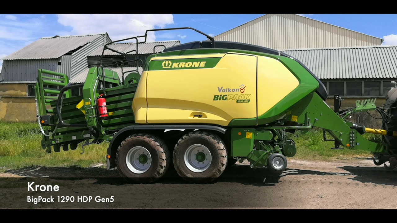 Krone BigPack 1290 HDP Gen5. - &aacute;tad&aacute;s - be&uuml;zemel&eacute;s - Ercsi