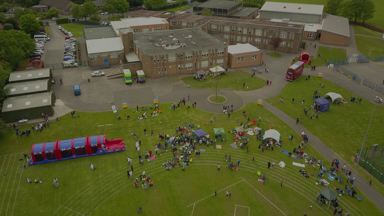 Higher Bebington JFC 2019 Presentation Day  - From The Air -