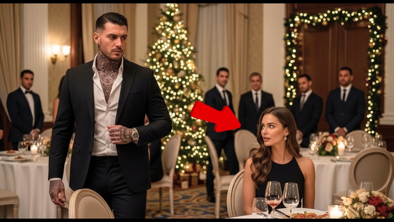 He Found His Secretary Sitting Alone at the Christmas Dinner — The Mafia Boss Move Shocked Everyone