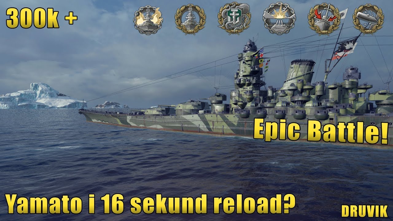 Yamato - Epic battle #4 / World of Warships