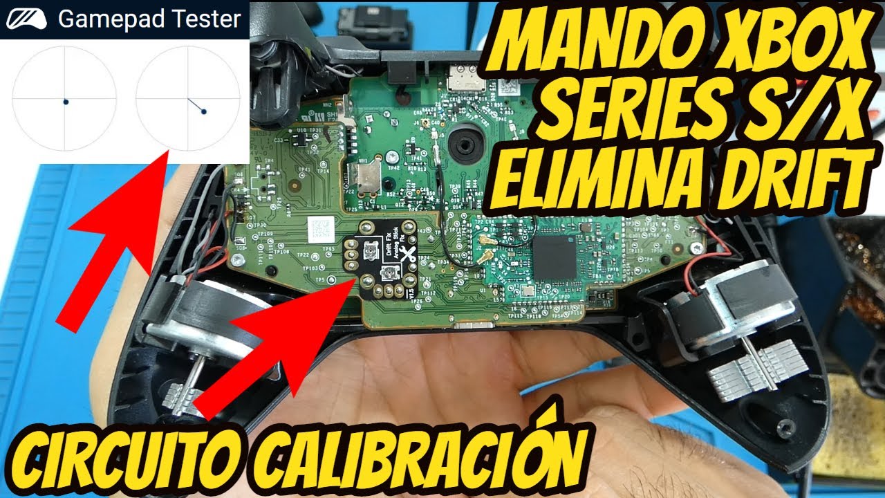 Mando Xbox Series S/X Con Deriva(Drift) // Como Calibrar el Joystick Solución Definitiva