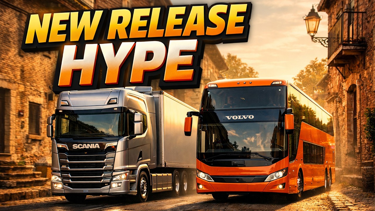 Ажиотаж вокруг ETS2 и нового контента: все подробности и многое другое.