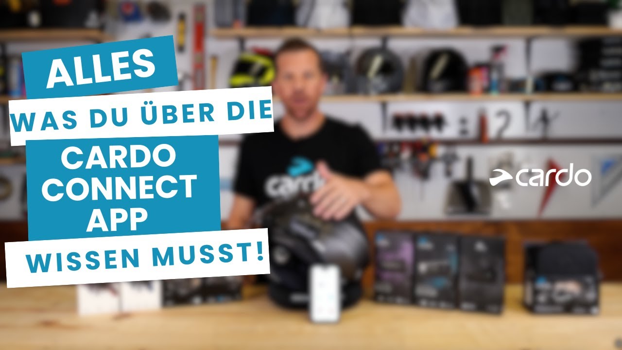 ALLES was du mit der CARDO CONNECT APP machen kannst!? / Tutorial deutsch