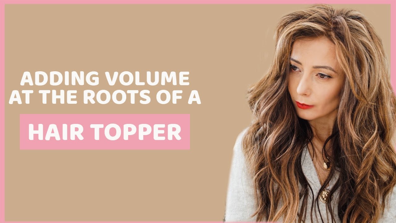 HOW TO KEEP A HAIR TOPPER FROM GOING FLAT ON TOP | Tressmerize