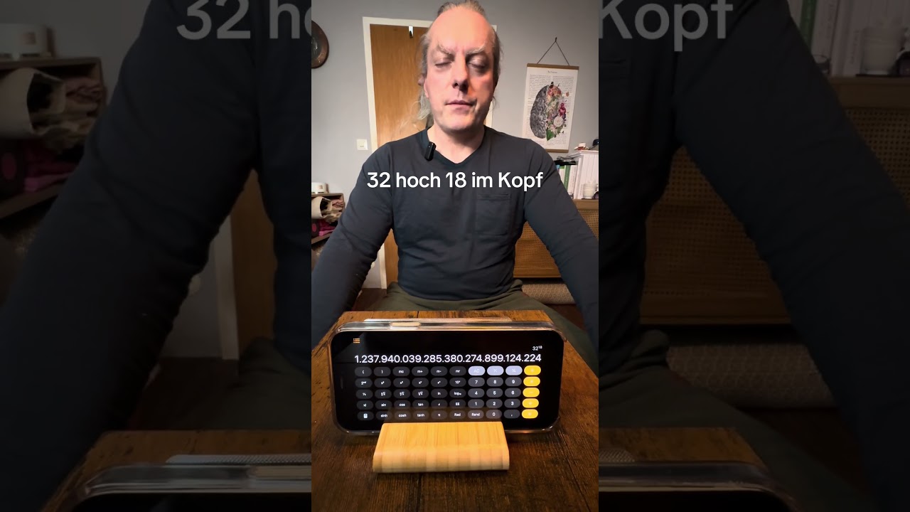 Weltrekordhalter im Kopfrechnen 
