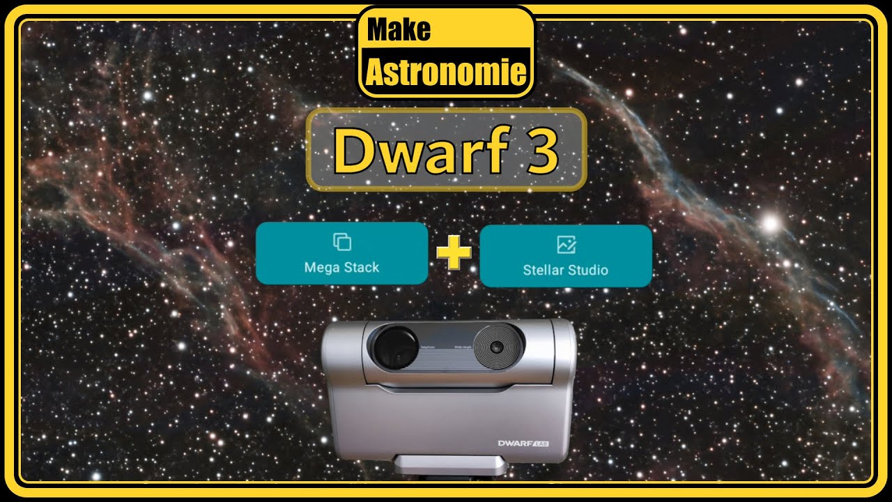 Dwarf 3 Mega Stack + Stellar Studio