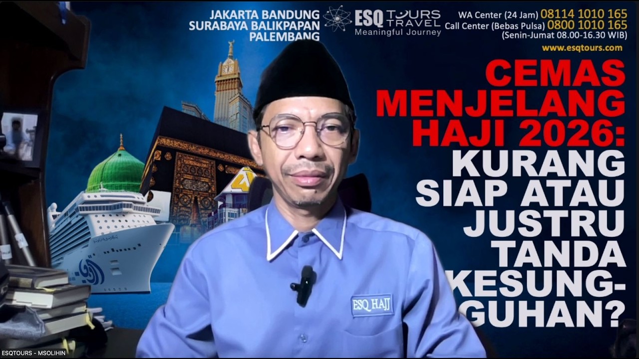 CEMAS MENJELANG HAJI 2026: TANDA KURANG SIAP ATAU TANDA KESUNGGUHAN?