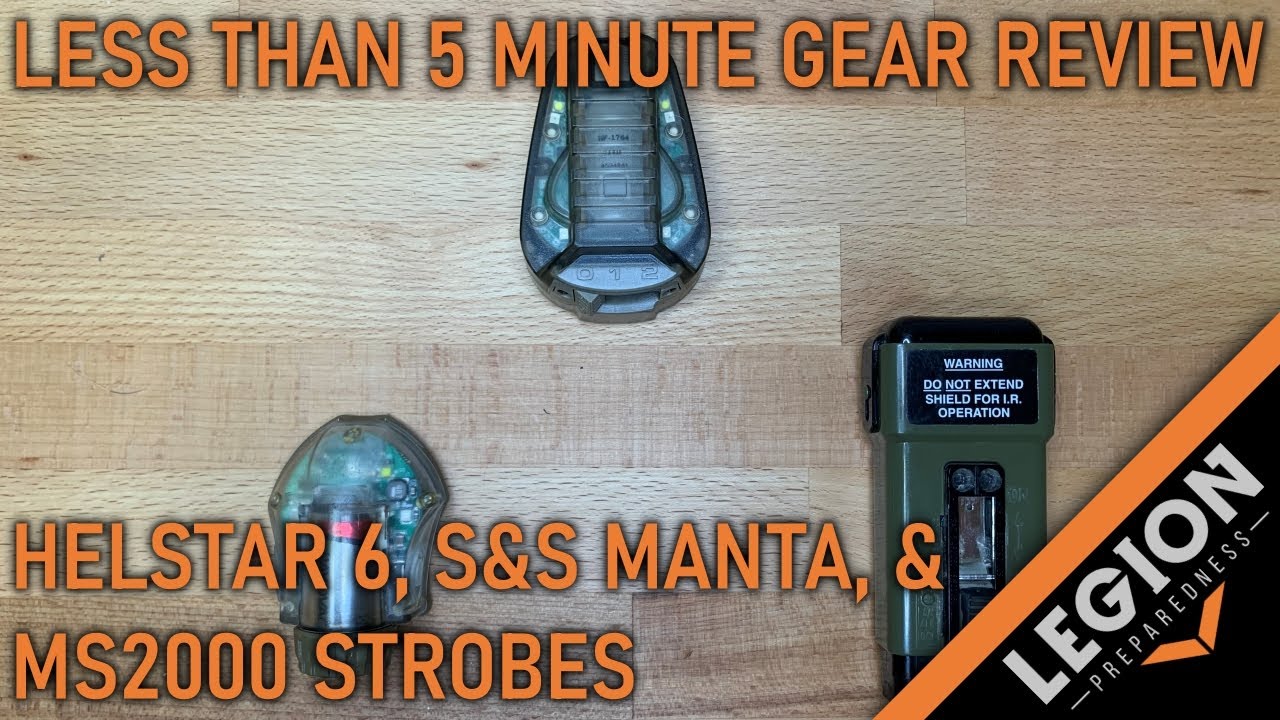 S&S Precision Manta, Core Survival Helstar 6, & MS2000 - (LT5 Min Gear Review)