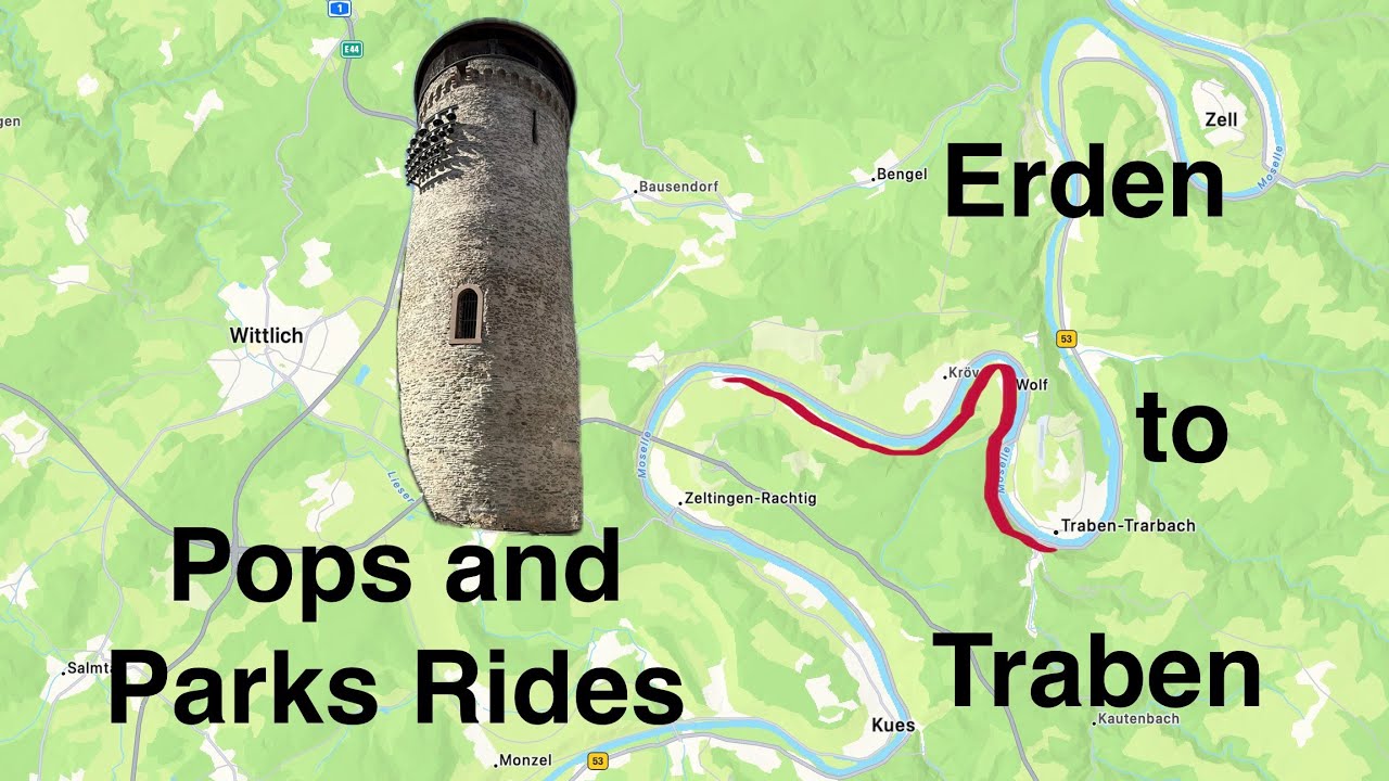 Mosel River Bike and Barge Tour: Erden to Traben-Trarbach Day 4 Part 2