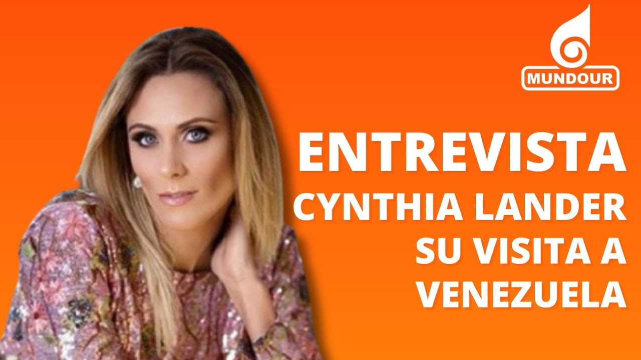 🔴EN EXCLUSIVA || Shirley Varnagy entrevista a Cynthia Lander en su visita a Venezuela