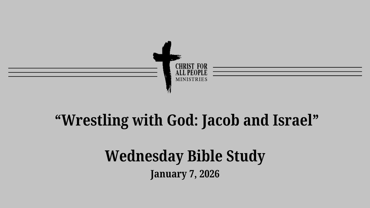 Bible Study-Jacob and Israel