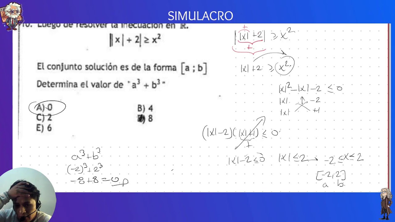SIMULACRO EXAMEN PRIMERA SELECCIÓN UNCP 2025