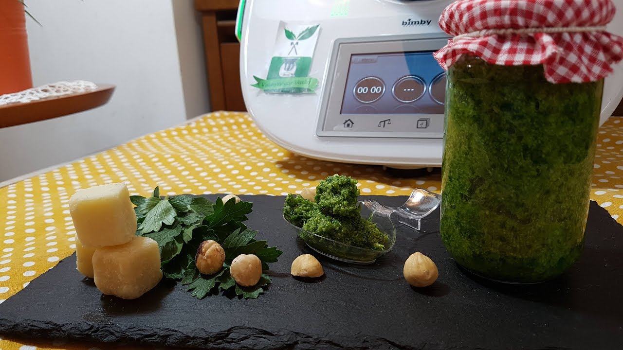Pesto di prezzemolo per bimby TM7 TM6 TM5 TM31