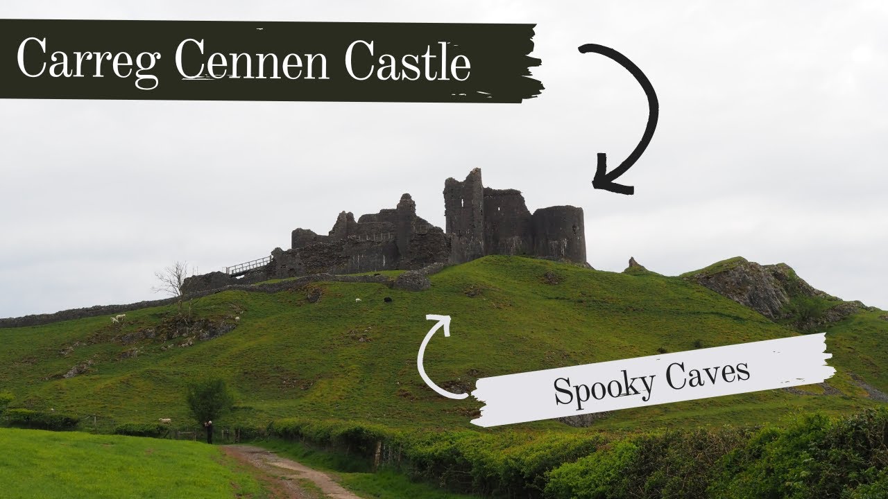 Carreg Cennen Castle | Scary Cave Monster? Possibly.