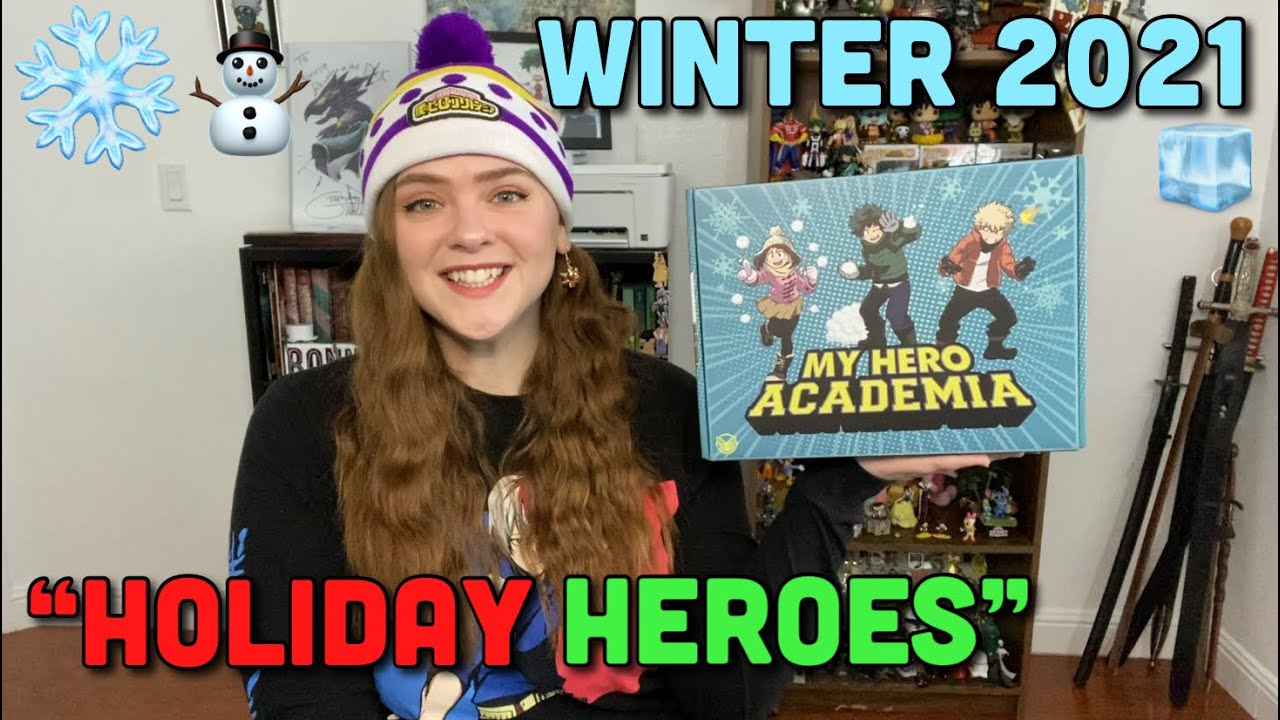 My Hero Academia Culturefly Winter 2021 Unboxing | Holiday Heroes