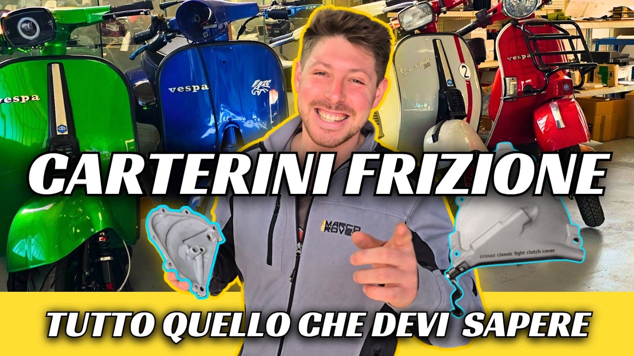 🚨 ATTENZIONE! CARTER FRIZIONE - Come NON Rovinare la Tua VESPA! 🛵
