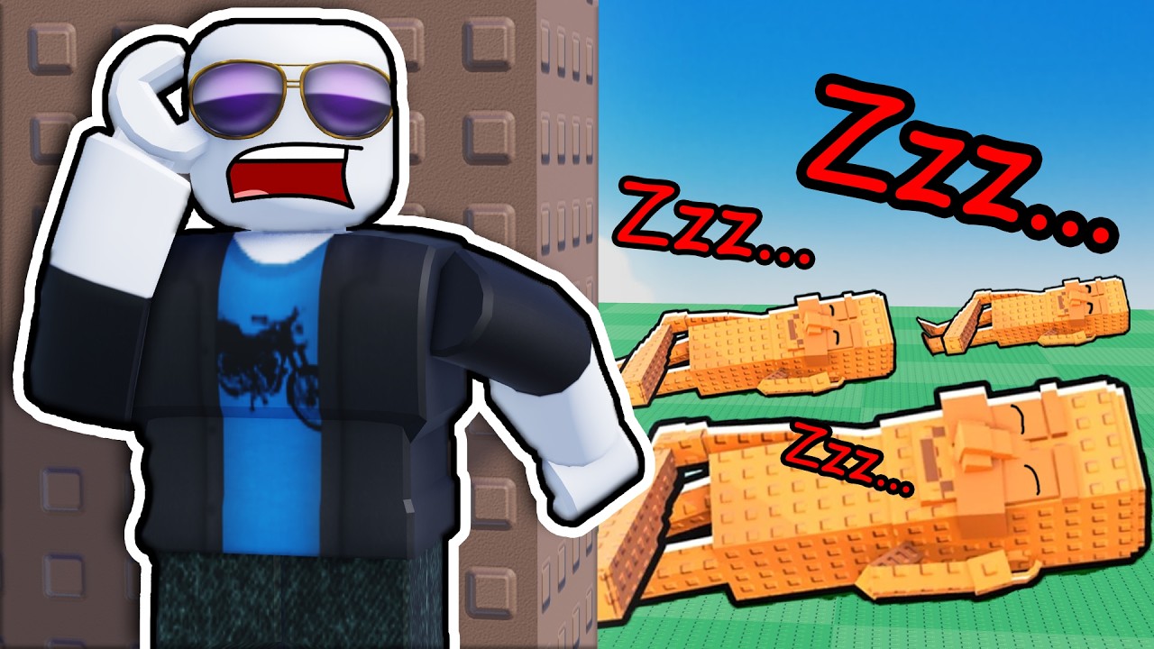 DONT WAKE the sleeping Brainrots in Roblox...