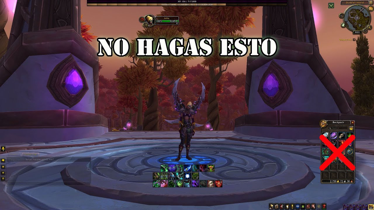 “El MAYOR error al levear Demon Hunter en Tauri WoW (nadie te avisa)”