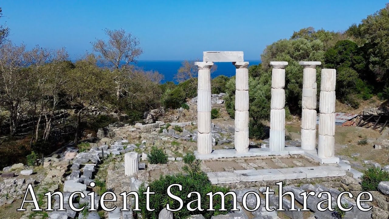 Ancient Samothrace, Greece - by drone [4K]. #ancientgreek