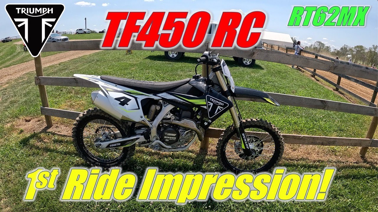2025 Triumph TF450RC First Ride Impressions