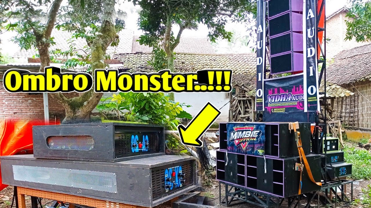 Monsternya Ombro Jadi Ngeri Lihat Tampilan Power Rakitan Vidha Audio