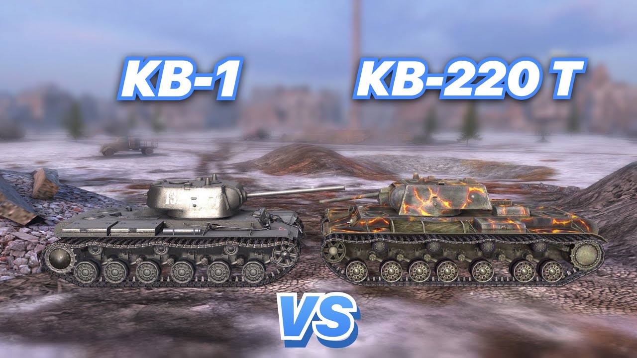НА ЗАБИВ#86 | Легендарные СОВЕТСКИЕ ТЯЖИ | КВ-1 vs КВ-220 Т | WoT Blitz | Zlobina Liza