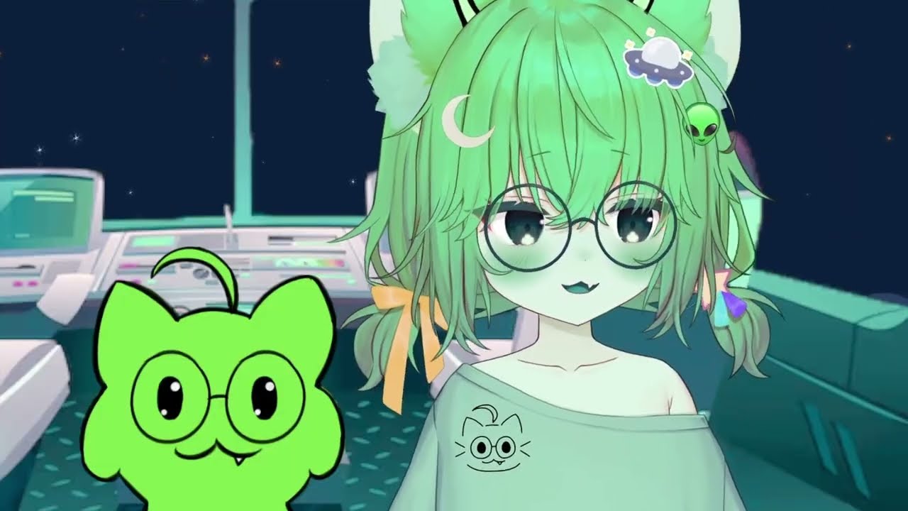 Mini the Alien abducts Crelly the Cow