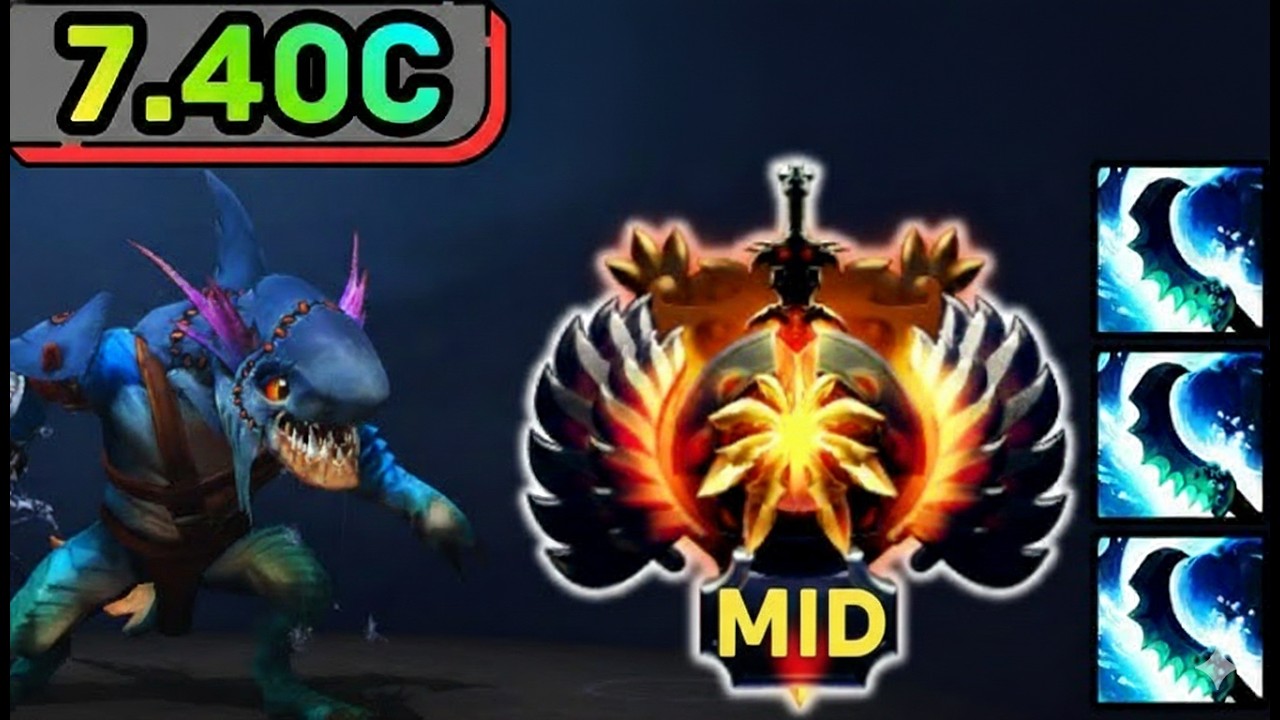 Mid Slark OP hero