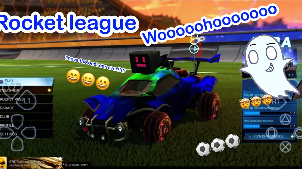 I played rocket league