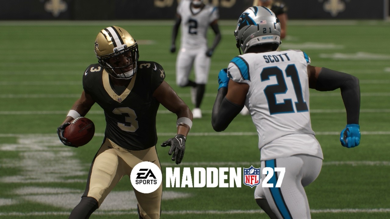 Геймплей Madden 27 &mdash; Saints против Panthers: полный матч (PS5)