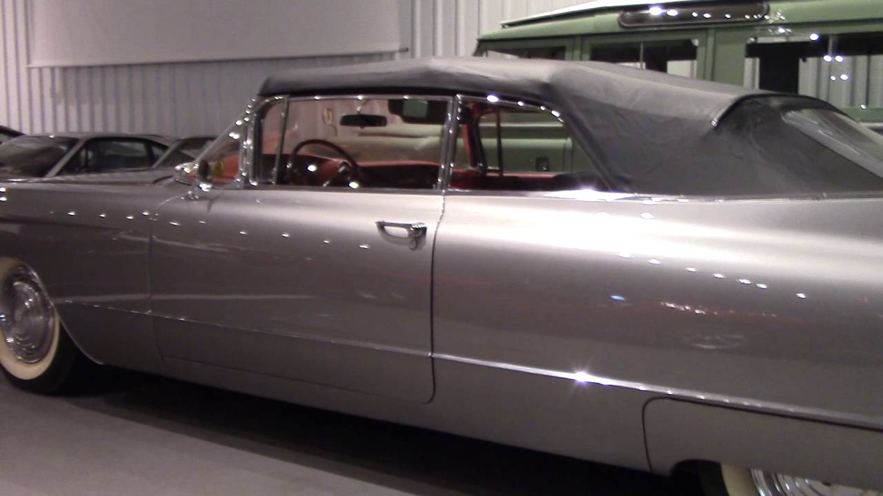 1960 Cadillac Series 62 - 2 door convertible at Car Cave in Hasselt,Belgium