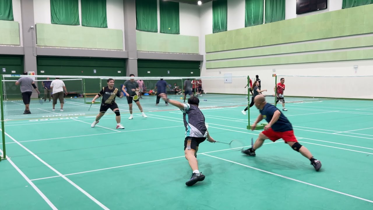 Jeff / Bryan VS Sean Allen / Cris Edd - Pilipinas Hard Hitters - 19 Jan 2026 - Badminton Doha Qatar