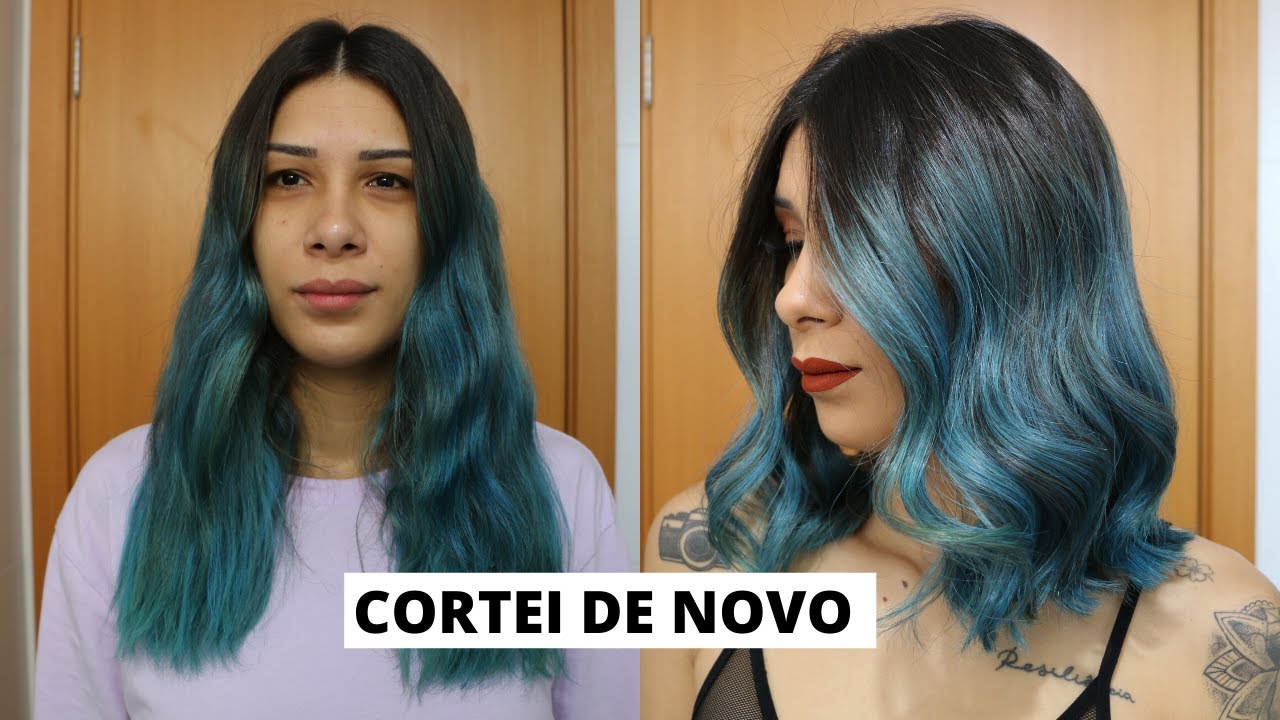 CORTE DE CABELO CURTO SOZINHA | Por @jhessi_oliv