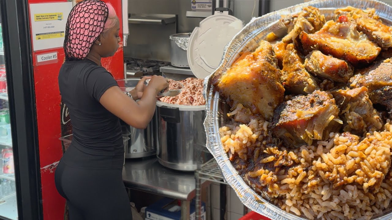 The Jerk Chicken Kings of NYC ? | Jamaican Street Food
