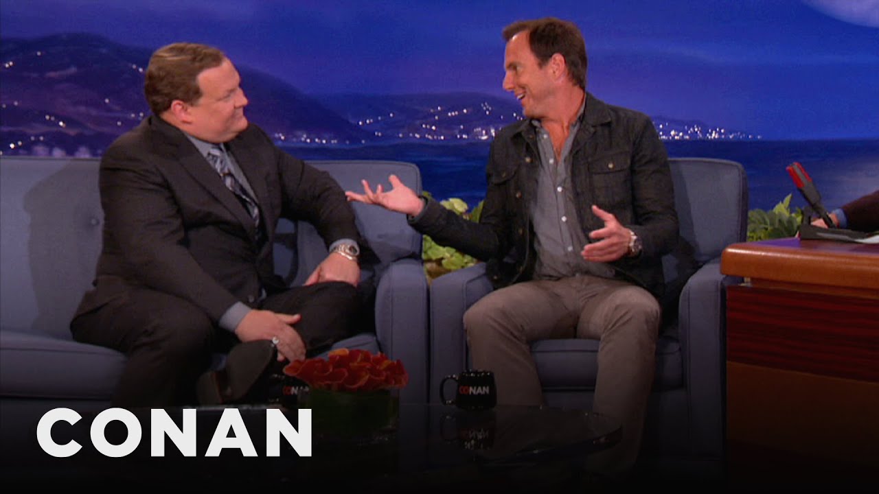 Will Arnett Made Andy Richter Pole Dance | CONAN on TBS