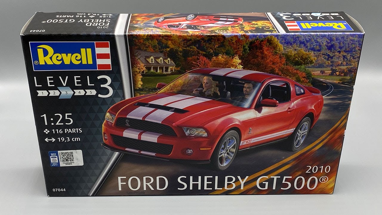 Unboxing: Revell 2010 Ford Mustang GT500