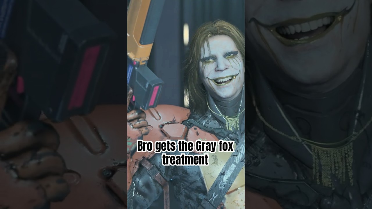 Bro got the Gray fox treatment #deathstranding2 #memes