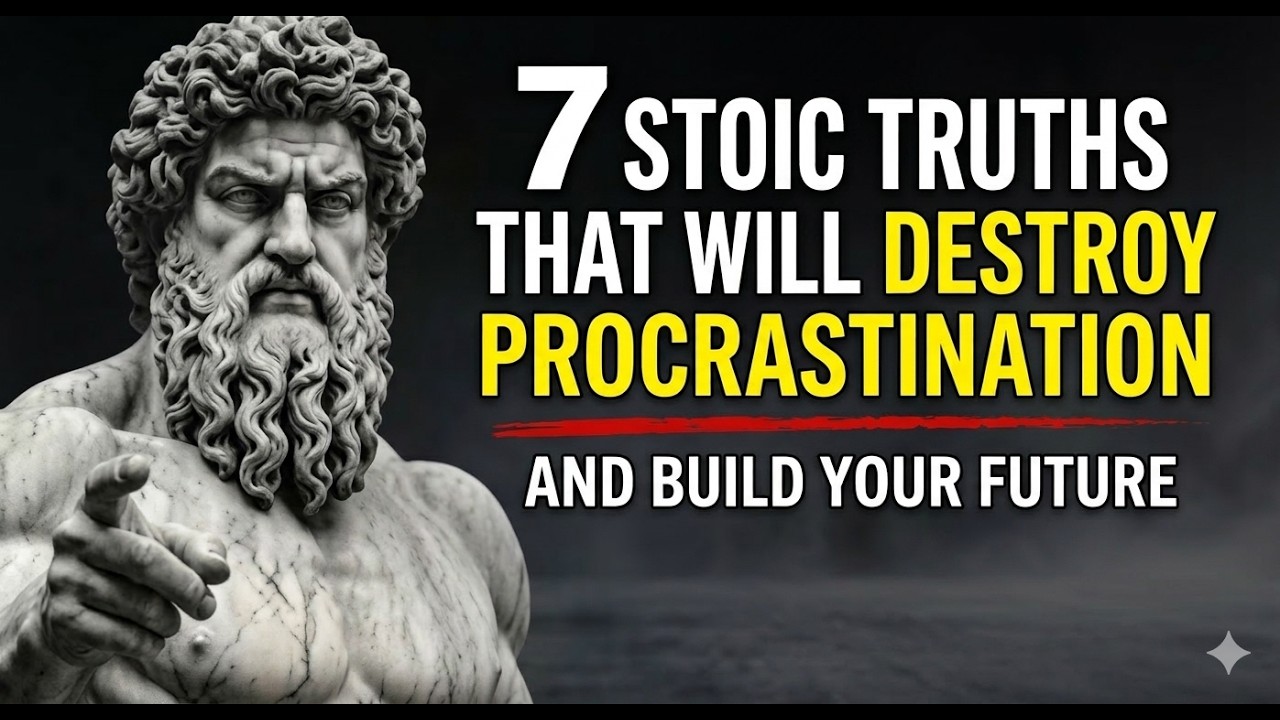 7 Stoic Truths That Will Destroy Procrastination and Build Your Future: Stoicism