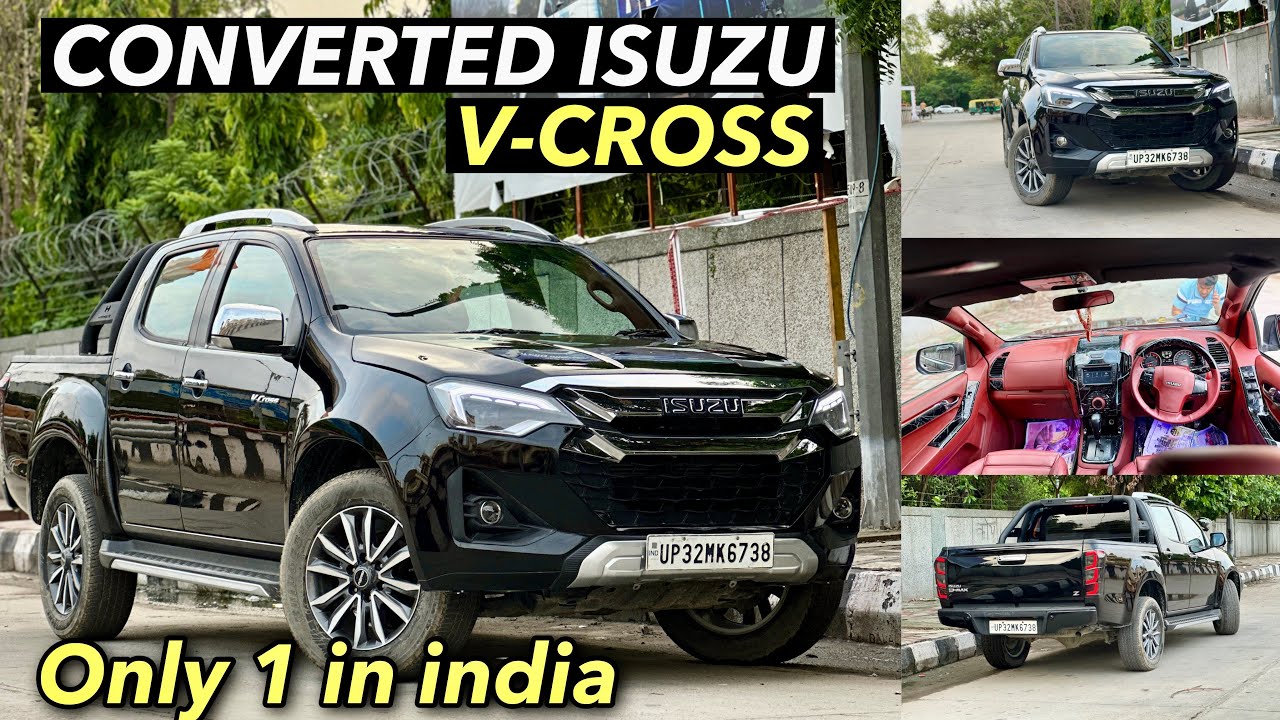 OLD ISUZU VCROSS D-MAX CONVERTED INTO NEW MODEL 2025 ISUZU VCROSS D-MAX | ONLY ONE IN INDIA