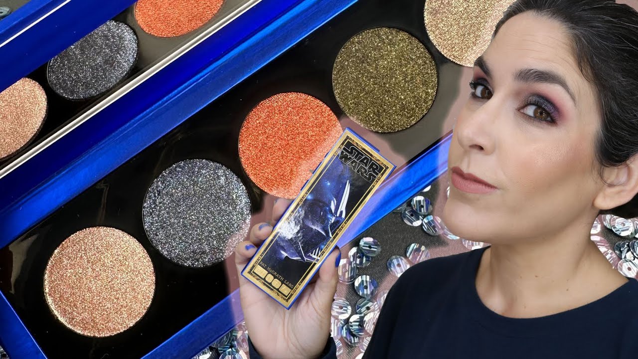 Pat McGrath x Star Wars Sith Seduction [ swatches y 3 look ]