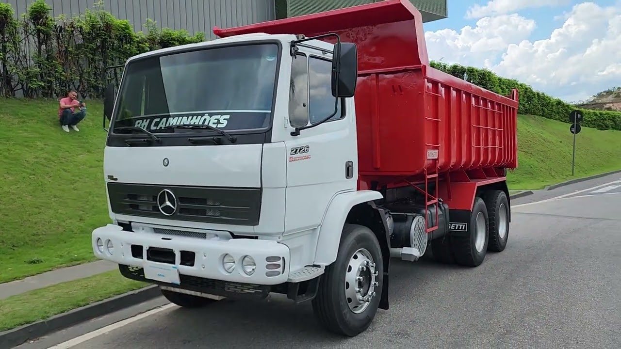 MB 2726K 6x4 Ano 2011 Basculante Rossetti a venda na BH CAMINHÕES Seminovos (31) 3362-1867 Whatsapp