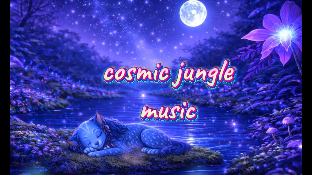 Cosmic Jungle Lofi 🌌🌿 | Deep Focus, Study, Sleep & Relaxation Music