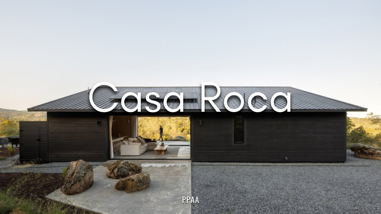 Этот дом был построен с учетом ландшафта — Casa Roca в Калифорнии.