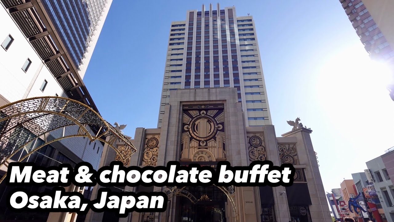 Highly recommended! Meat & chocolate buffet! The Park Front Hotel at Universal Studios Japan